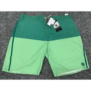 Outerknown Men's 38 Apex Trunks Board Shorts Outdoor Swim Surf Kelly Slater •NEW